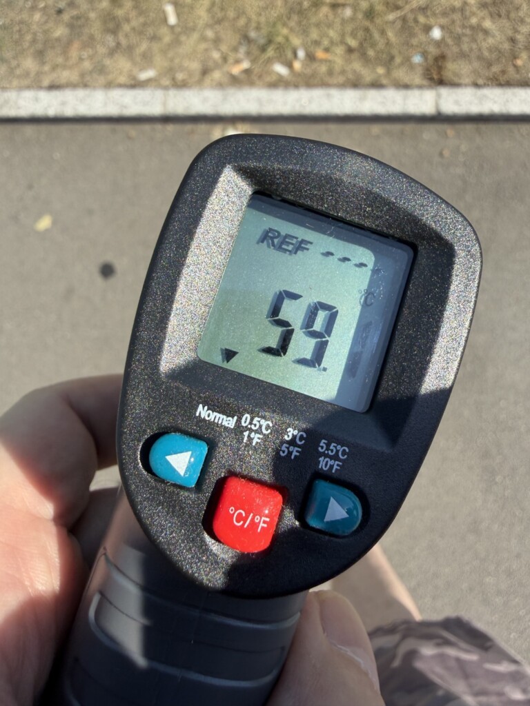 Hitzeinsel Temperatur